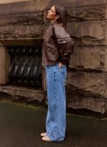 Indara Bomber Jacket - Chocolate - 图片 3