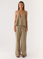 Ingrid Top - Sand Brown - 图片 4