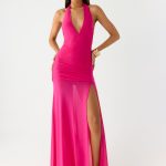 Island Muse Dress - Fuchsia