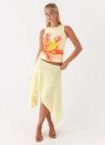 Jacqui Beaded Tank Top - Yellow - 图片 5