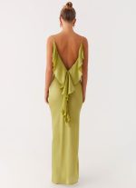 Jade Escape Maxi Dress - Lime - 图片 2