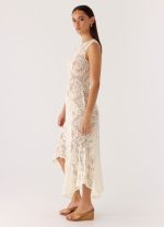 Janayia Midi Dress - Ivory - 图片 2