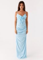 Jasmina Maxi Dress - Blue - 图片 2