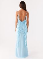 Jasmina Maxi Dress - Blue - 图片 3
