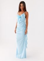 Jasmina Maxi Dress - Blue - 图片 4