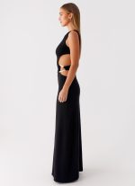 Jayana Maxi Dress - Black - 图片 2