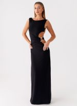 Jayana Maxi Dress - Black - 图片 4