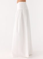 Jayne Maxi Skirt - White - 图片 3