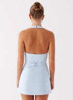 Jeanie Mini Dress - Blue - 图片 4