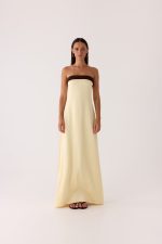 Jiana Maxi Dress - Baby Yellow - 图片 7