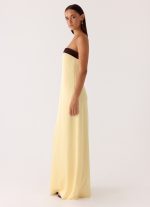 Jiana Maxi Dress - Baby Yellow - 图片 2