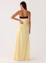 Jiana Maxi Dress - Baby Yellow - 图片 3
