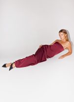 Jiana Maxi Dress - Merlot - 图片 6