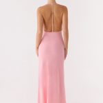 Jianna Knit Maxi Dress - Pink