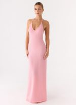 Jianna Knit Maxi Dress - Pink - 图片 4