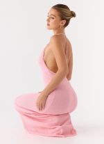 Jianna Knit Maxi Dress - Pink - 图片 5