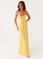Joanie Maxi Dress - Yellow - 图片 4
