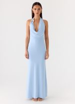 Jonna Maxi Dress - Blue