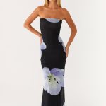 Jorja Maxi Dress - Flower Print