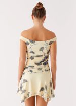 Josette Mini Dress - Buttercream Bliss - 图片 3