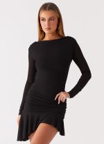 Juliana Mini Dress - Black - 图片 6