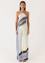 Julissa Halter Top - Purple Stripe - 图片 6