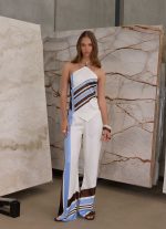 Julissa Halter Top - Purple Stripe - 图片 3