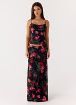 Kahlo Top - Midnight Bloom - 图片 8