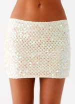 Kalita Mini Skirt - Ivory - 图片 5