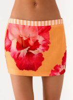 Kalya Mini Skirt - Orange - 图片 6