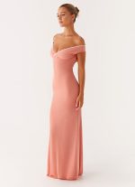 Katiya Maxi Dress - Peach - 图片 3