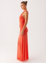 Kavala Maxi Dress - Coral - 图片 5