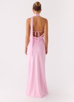 Keena Scarf Maxi Dress - Pink - 图片 6