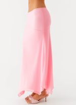 Kerrie Hanky Midi Skirt - Baby Pink - 图片 3