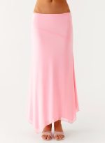 Kerrie Hanky Midi Skirt - Baby Pink - 图片 5