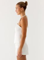 Kill the Lights Top - White - 图片 6