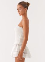 Kimia Mini Dress - White - 图片 3