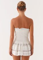 Kimia Mini Dress - White - 图片 4