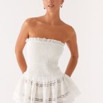 Kimia Mini Dress - White
