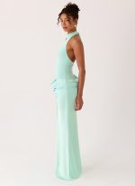 Kiyah Maxi Dress - Mint - 图片 4