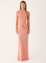 Kiyah Maxi Dress - Peach - 图片 5
