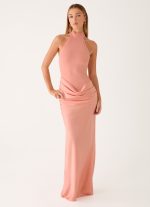 Kiyah Maxi Dress - Peach - 图片 6