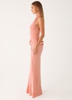 Kiyah Maxi Dress - Peach - 图片 4