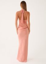 Kiyah Maxi Dress - Peach - 图片 3