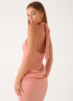 Kiyah Maxi Dress - Peach - 图片 7