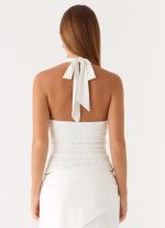 Kyre Beaded Top - White - 图片 2