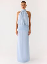Lalia Maxi Dress - Pale Blue - 图片 5