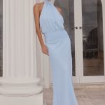Lalia Maxi Dress - Pale Blue