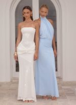 Lalia Maxi Dress - Pale Blue - 图片 4