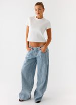 Lamont Baby Tee - White - 图片 6